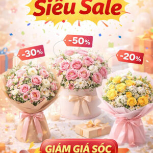Hoa Giảm Giá 70%